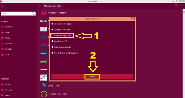 anclar a navegacion rosadin tv 2