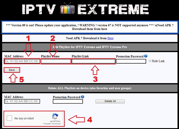 instalacion iptv extreme paso 6