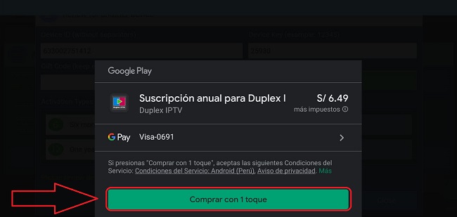 como pagar duplex iptv 2